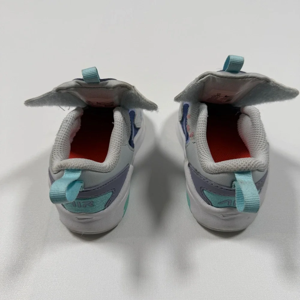 Nike Air Max Bolt TD Sneakers Toddler Kids 6C Purple Grey Mesh Athletic Running